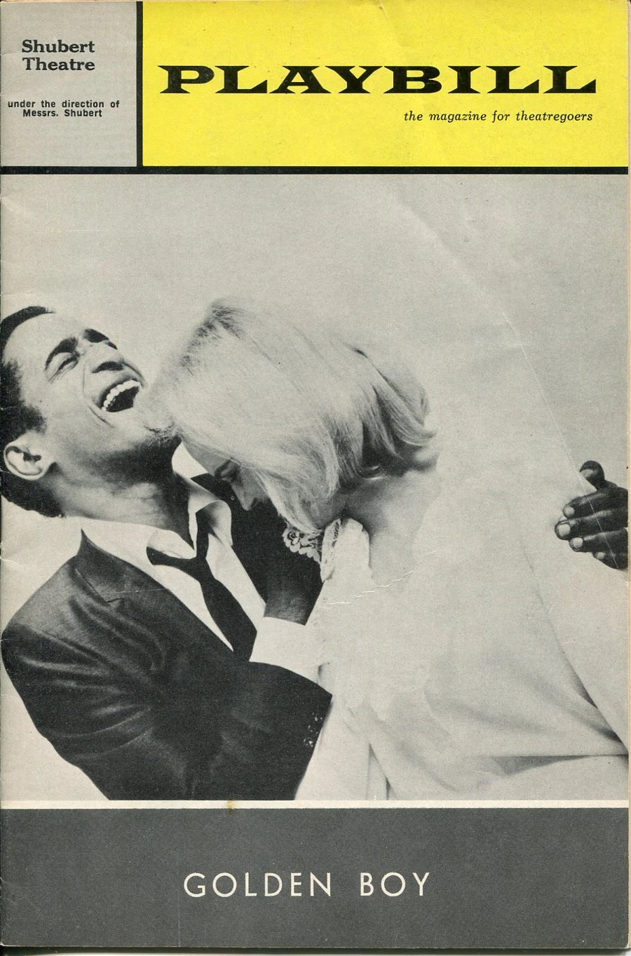 Sammy Davis Jr Billy Daniels Charles Strouse 1964 Golden Boy Broadway Playbill
