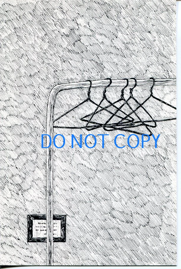 Edward Gorey Dogear Wryde Coat Hangers Grange Hall Of Vellumbury NH Postcard
