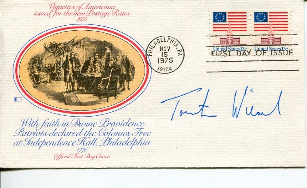 Torsten Wiesel 1981 Nobel Prize Medicine Signed Autograph FDC
