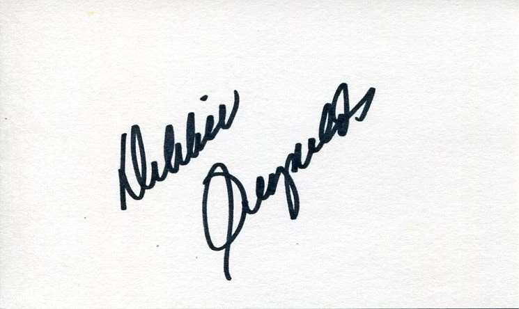Debbie Reynolds Singin' In The Rain Charlotte's Web Oscar Signed Autograph JSA
