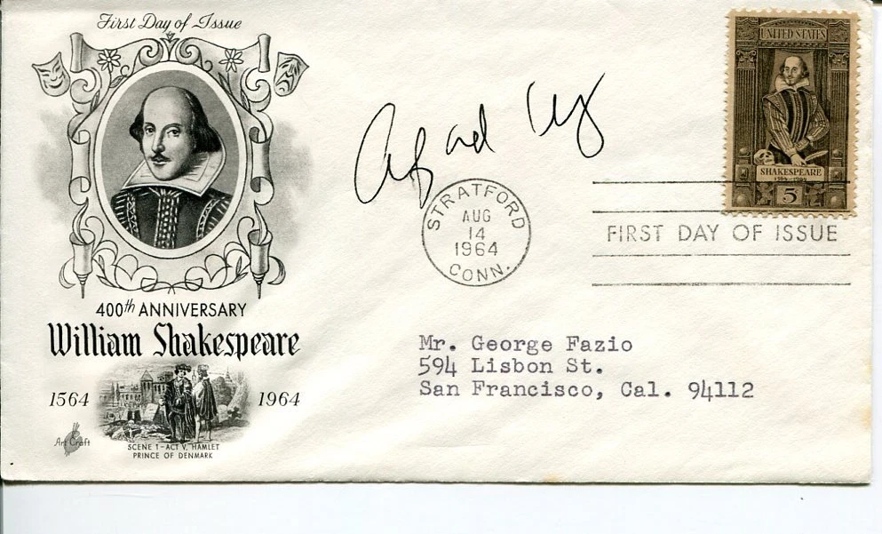 ALFRED UHRY BROADWAY PLAYWRIGHT AUTHOR DRIVING MISS DAISY SIGNED AUTOGRAPH FDC COLLECTIBLE MEMORABILIA