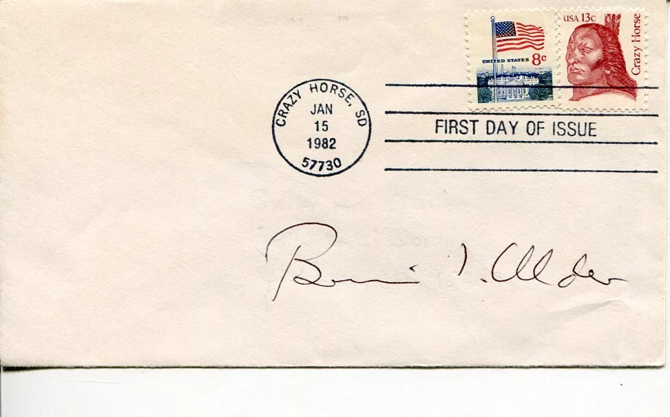 Berni Alder Famous Physicist Molecular Dynamics Simulation Signed Autograph FDC
