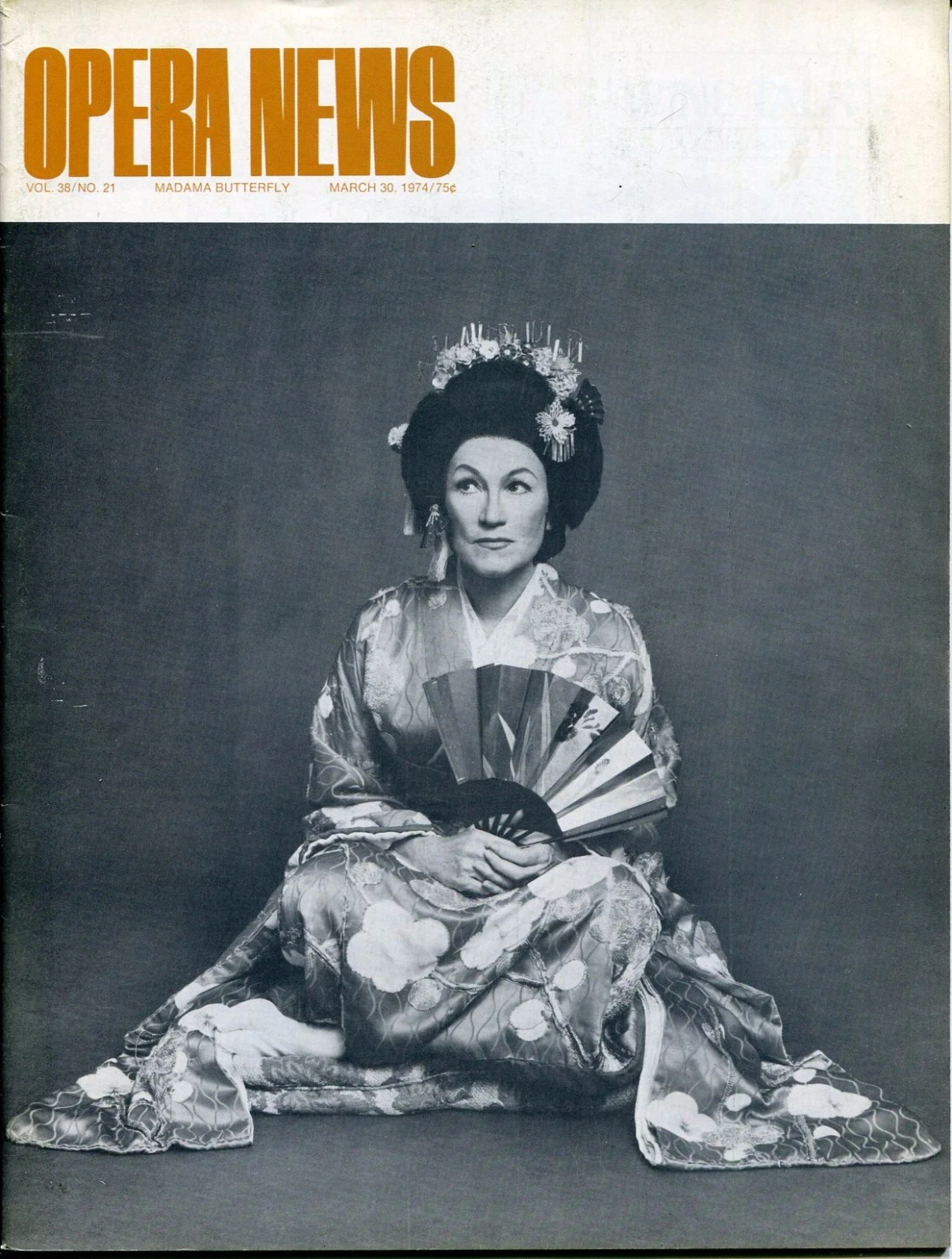 Dorothy Kirsten Marit Gentele Sandor Konya Madama Butterfly Marc 1974 Opera News
