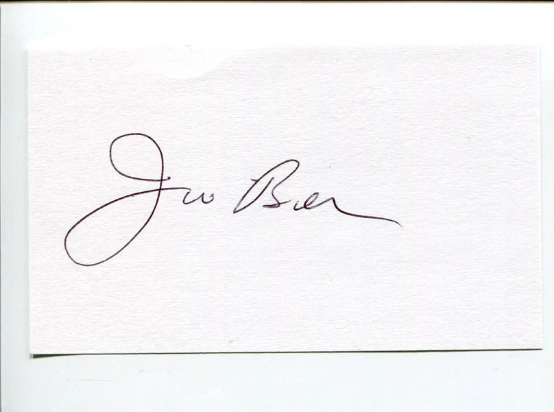 Jim Brewer 1972 Olympic Silver Basketball Los Angeles Lakers Signed Autograph
