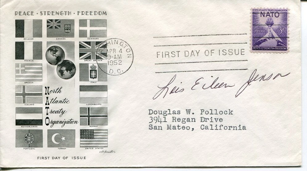 Lois Jensen North Country Sexual Harassment Lawsuit Rare Signed Autograph FDC
