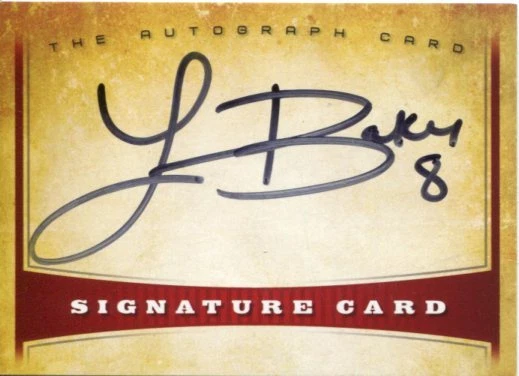 Laurie Baker US Olympic Gold Silver Hockey Team Signed Autograph Card
