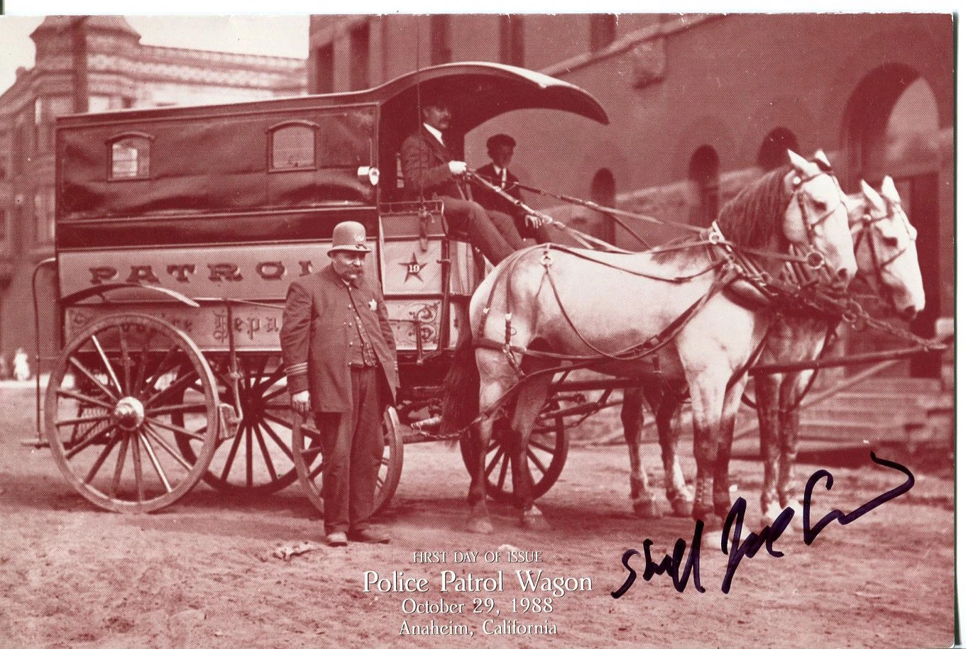 Arizona Maricopa County Sheriff Joe Arpaio Signed Autograph FDC Event Program
