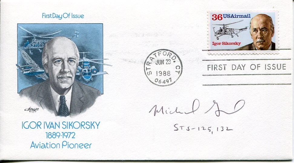 Michael Good NASA Astronaut Space Shuttle Atlantis STS Signed Autograph FDC
