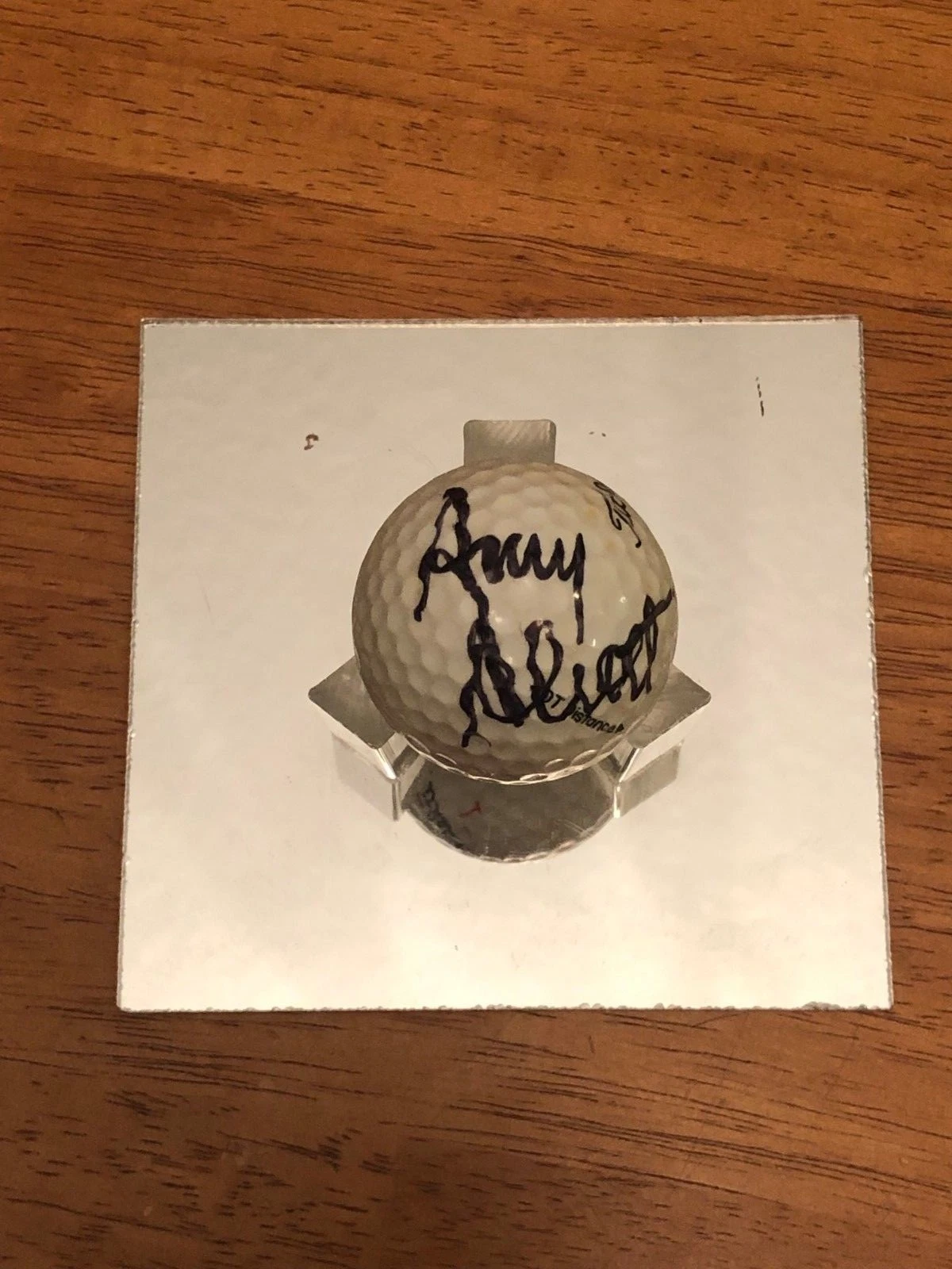 Amy Alcott LPGA Golf HOF US Open Champ Signed Autograph Golf Ball
