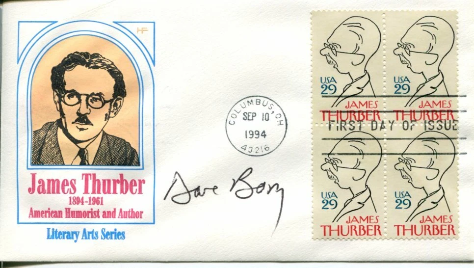 Dave Barry Pulitzer Prize Author Columnist Signed Autograph FDC
