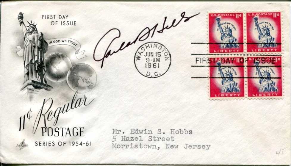 Carla Hills Secretary of Housing HUD Trade Representative Signed Autograph FDC
