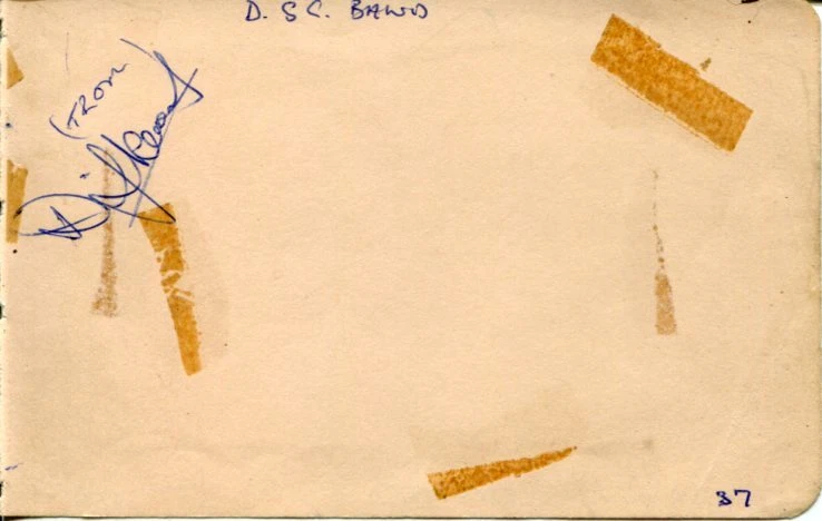 Dick Kaart Trombonist Dutch Swing College Band Rare Jazz Signed Autograph
