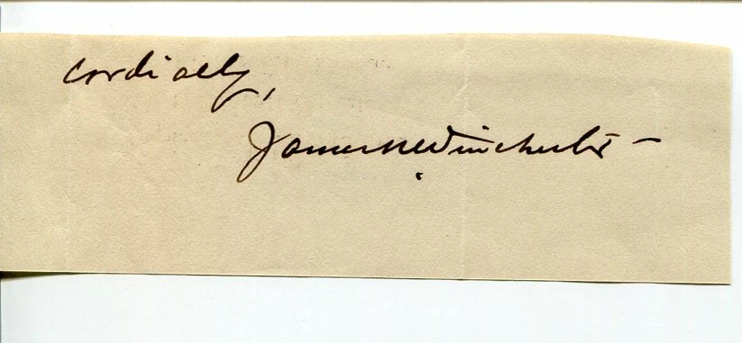 James Wilson Hunter 5th Episcopal Bishop Wyoming Clergy Signed Autograph
