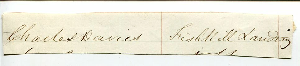 Charles Davies Professor Mathematics West Point Military & French Unknown Signed
