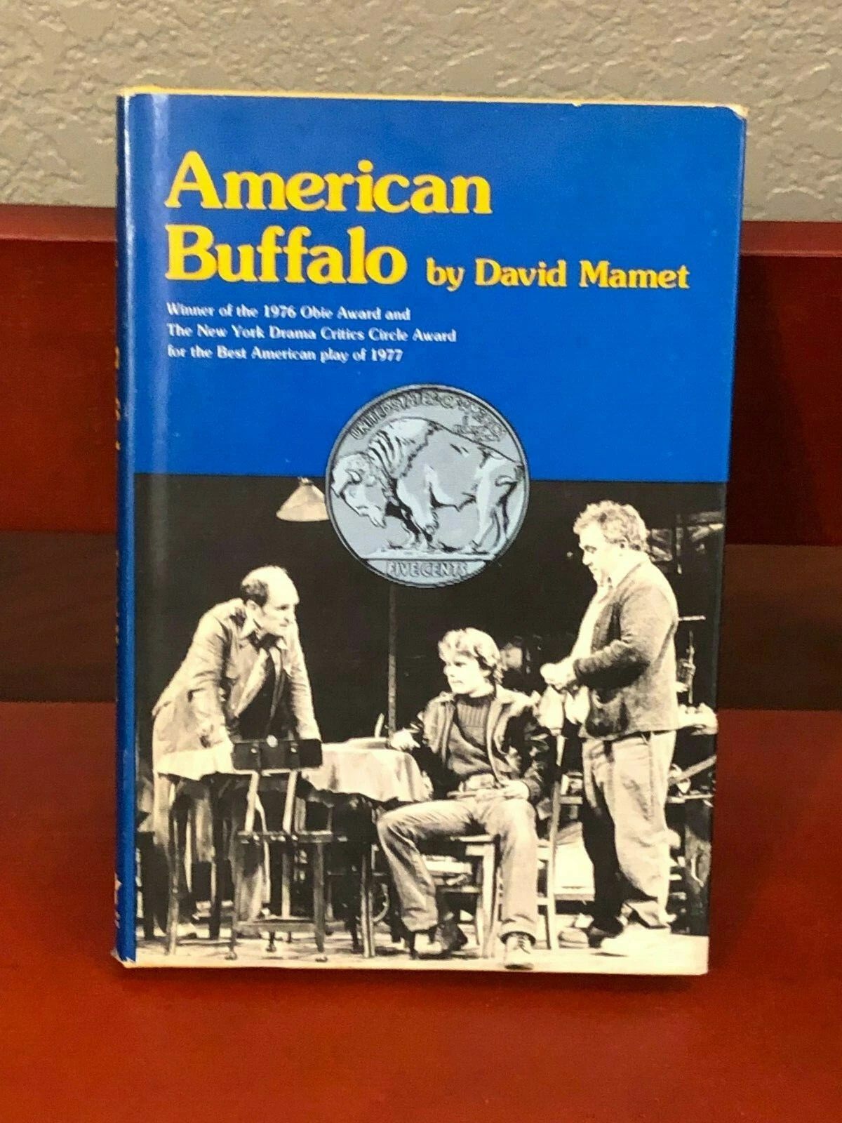 David Mamet American Buffalo Play Signed Autograph Grove Press Hardback Book
