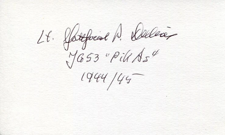 Gottfried Dulias WWII War German Ace Signed Autograph
