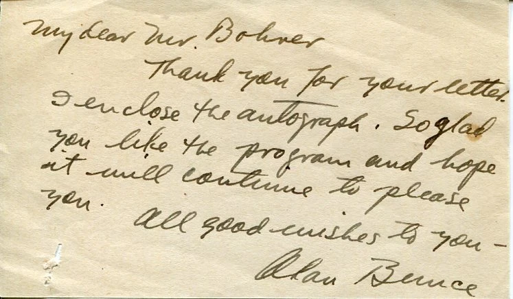 ALAN BRUCE MR. DOODLE KICKS OFF SATURDAY’S HEROES RARE SIGNED AUTOGRAPH COLLECTIBLE MEMORABILIA