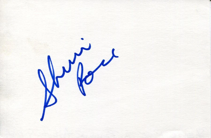 Sherrie Rose Black Scorpion Me and Will Sons of Anarchy Rare Signed Autograph

