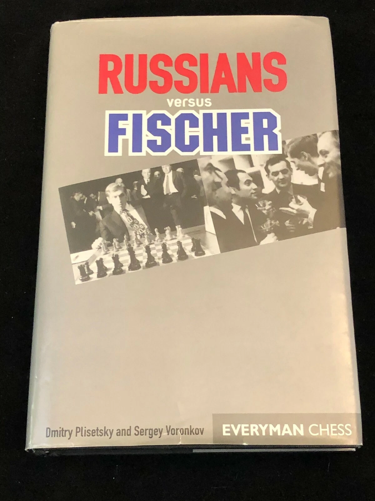 Boris Spassky World Chess Champion Russians Vs Fischer Signed Autograph Book
