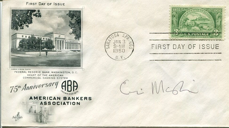 Eric Maskin 2007 Nobel Prize Economics Harvard Professor Signed Autograph FDC
