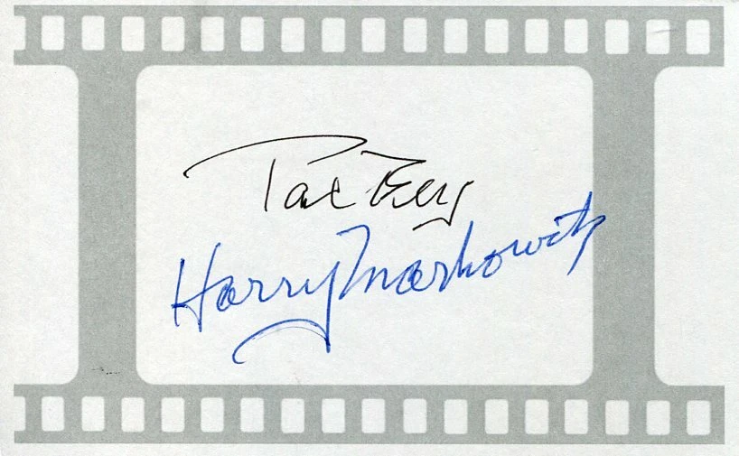 Paul Berg Nobel Prize Chemistry & Harry Markowitz Economics Signed Autograph
