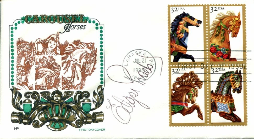 Edgar Prado Kentucky Derby Horse Racing HOF Jockey Signed Autograph FDC
