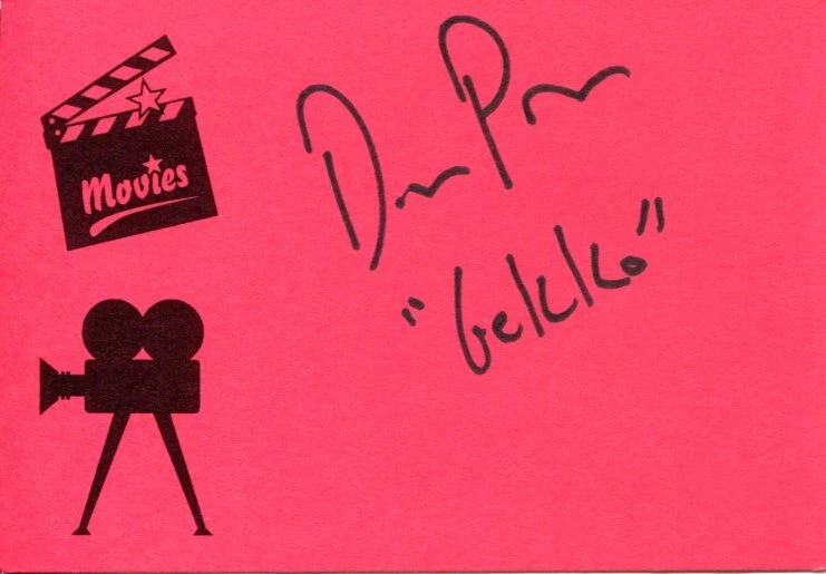 Dominic Pace Star Wars The Mandalorian Bounty Hunter Gekko Rare Signed Autograph
