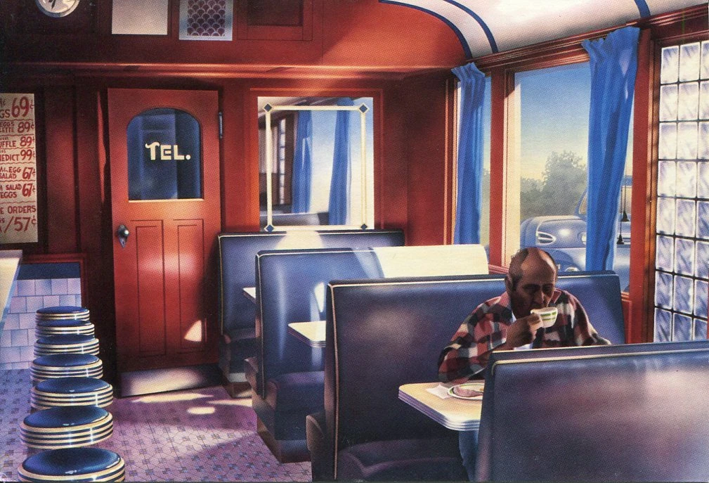 Patrick Bailey New York Artist Ham And Eggs Signed Autograph Card With Sketch
