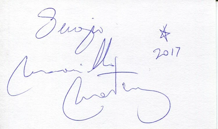 Sergio Martinez Super Welterweight Middleweight Boxing Champ Signed Autograph
