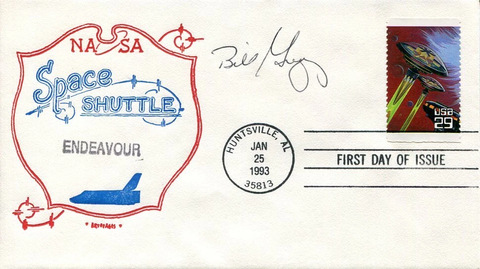 William G. Gregory STS NASA Astronaut Space Rare Signed Autograph FDC
