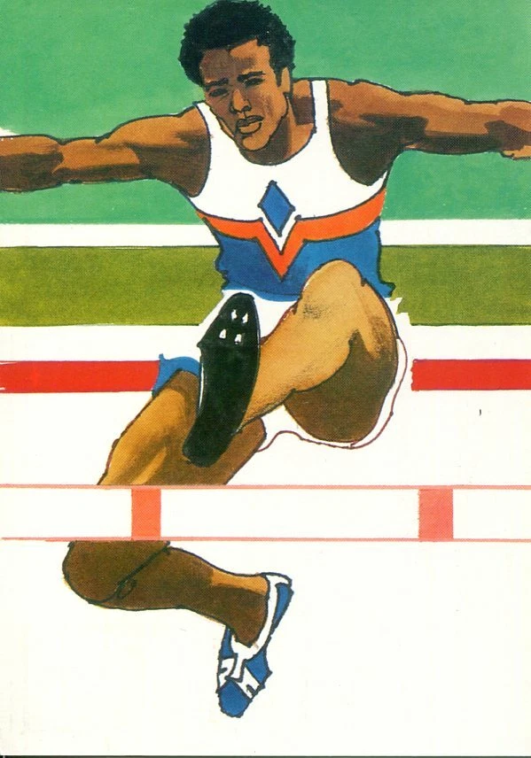 Gerry Ashworth 1964 US Olympic Gold Track & Field Signed Autograph Postcard FDC
