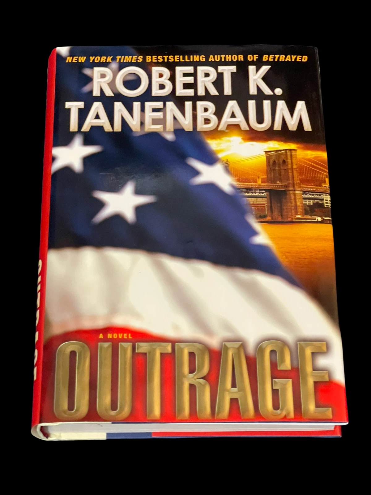 Robert K. Tanenbaum Beverly Hills Mayo Outrage Signed Autograph 1st Edition Book
