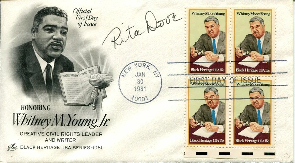 Rita Dove Pulitzer Winner Poet Laureate Author Signed Autograph FDC
