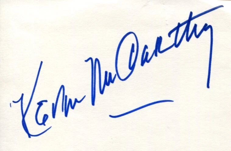 Kevin McCarthy Invasion of the Body Snatchers Twilight Zone Signed Autograph
