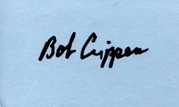 Robert Bob Crippen NASA Astronaut Shuttle Pilot STS-1 Space Signed Autograph
