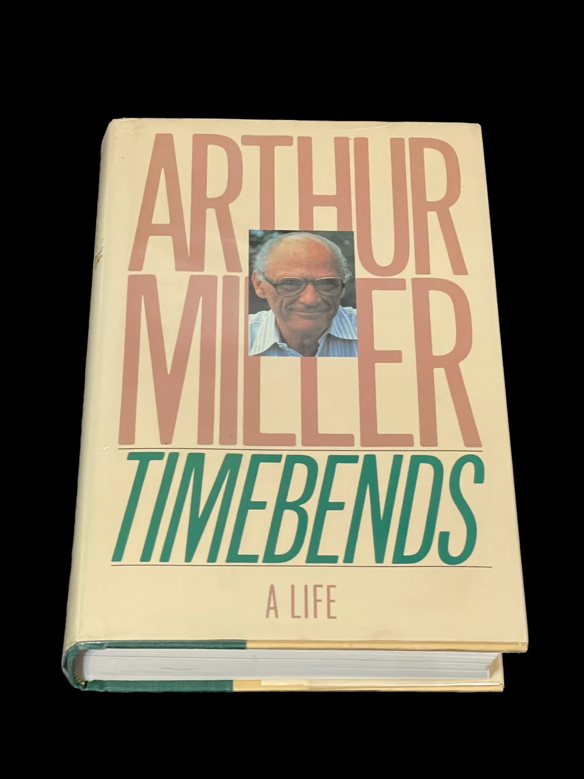 Arthur Miller Timebends Rare Signed Autograph 1st Edition Hardback Book
