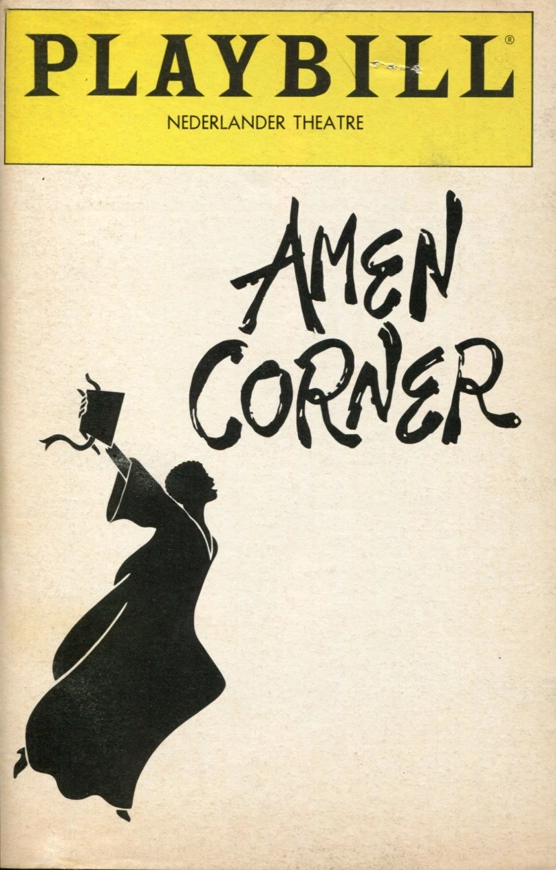 Rhetta Hughes Ruth Brown James Baldwin Amen Corner 1983 Opening Night Playbill
