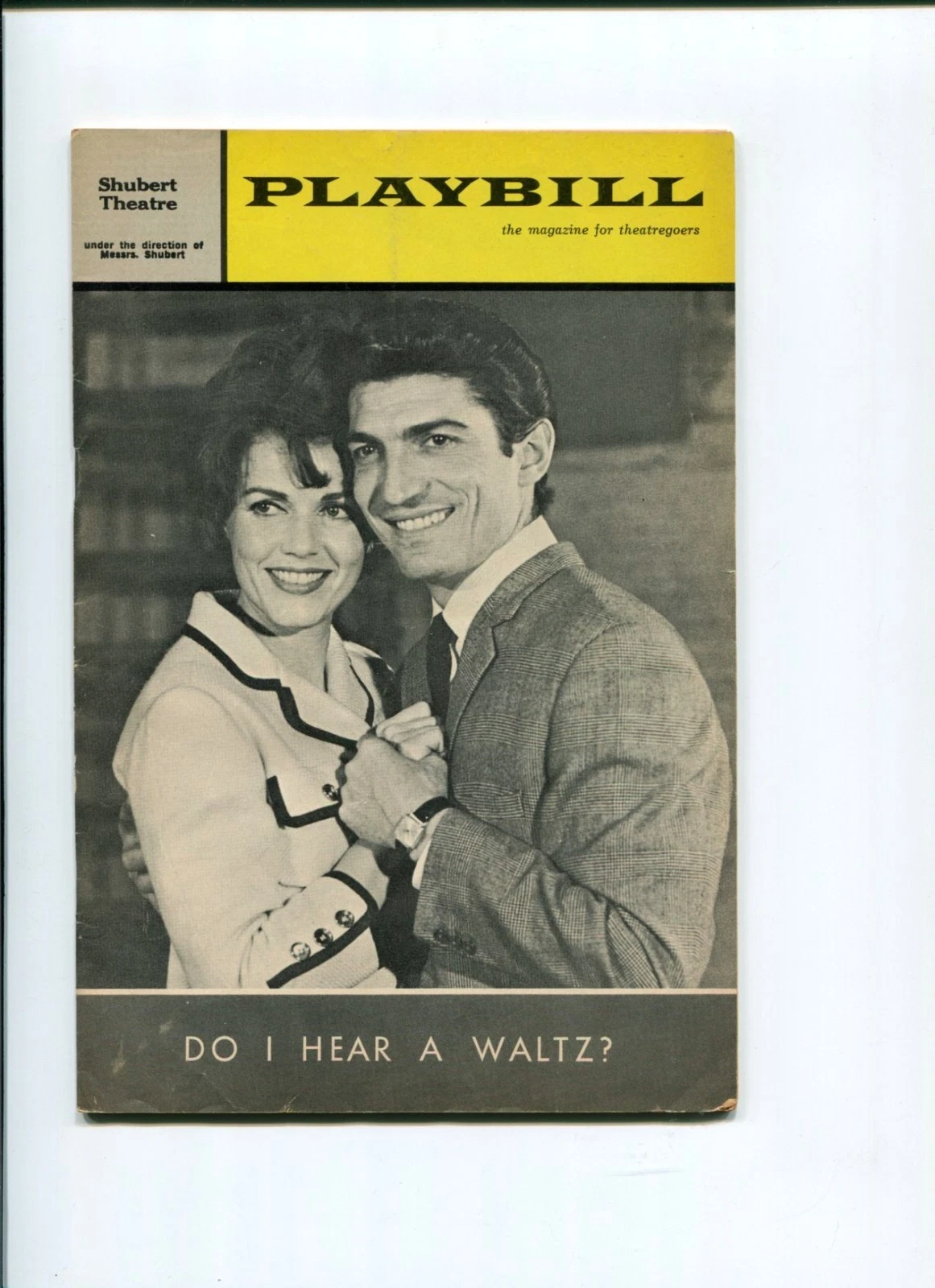 Elizabeth Allen Sergio Franchi Stephen Sondheim Do I Hear A Waltz? 1965 Playbill
