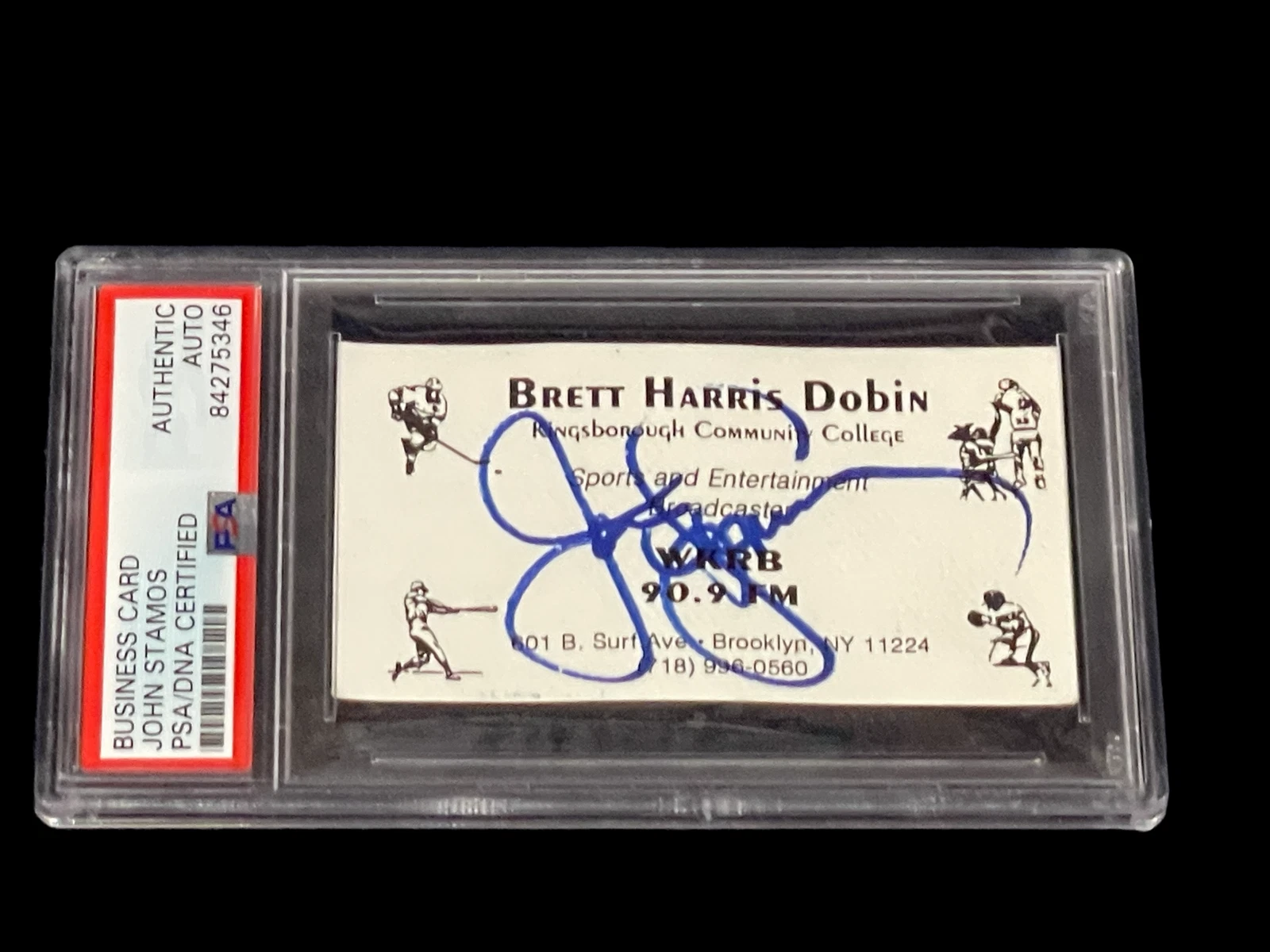 John Stamos Full House Uncle Jesse ER Friends Glee Signed Autograph PSA DNA Slab
