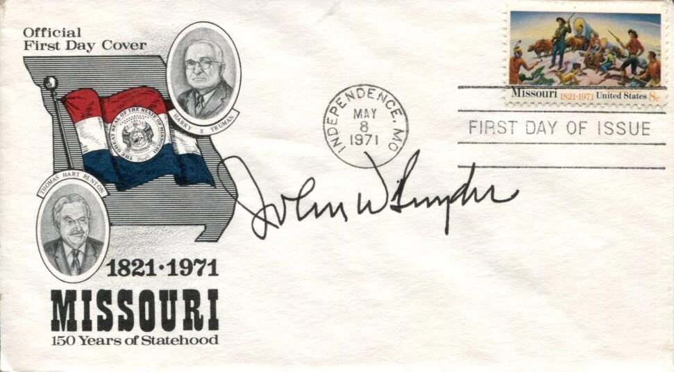 John W Snyder US Secretary of the Treasury Truman Cabinet Signed Autograph FDC
