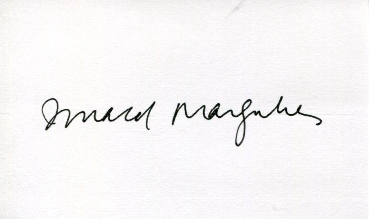 Donald Margulies Author Playwright Pulitzer Prize Winner Drama Signed Autograph
