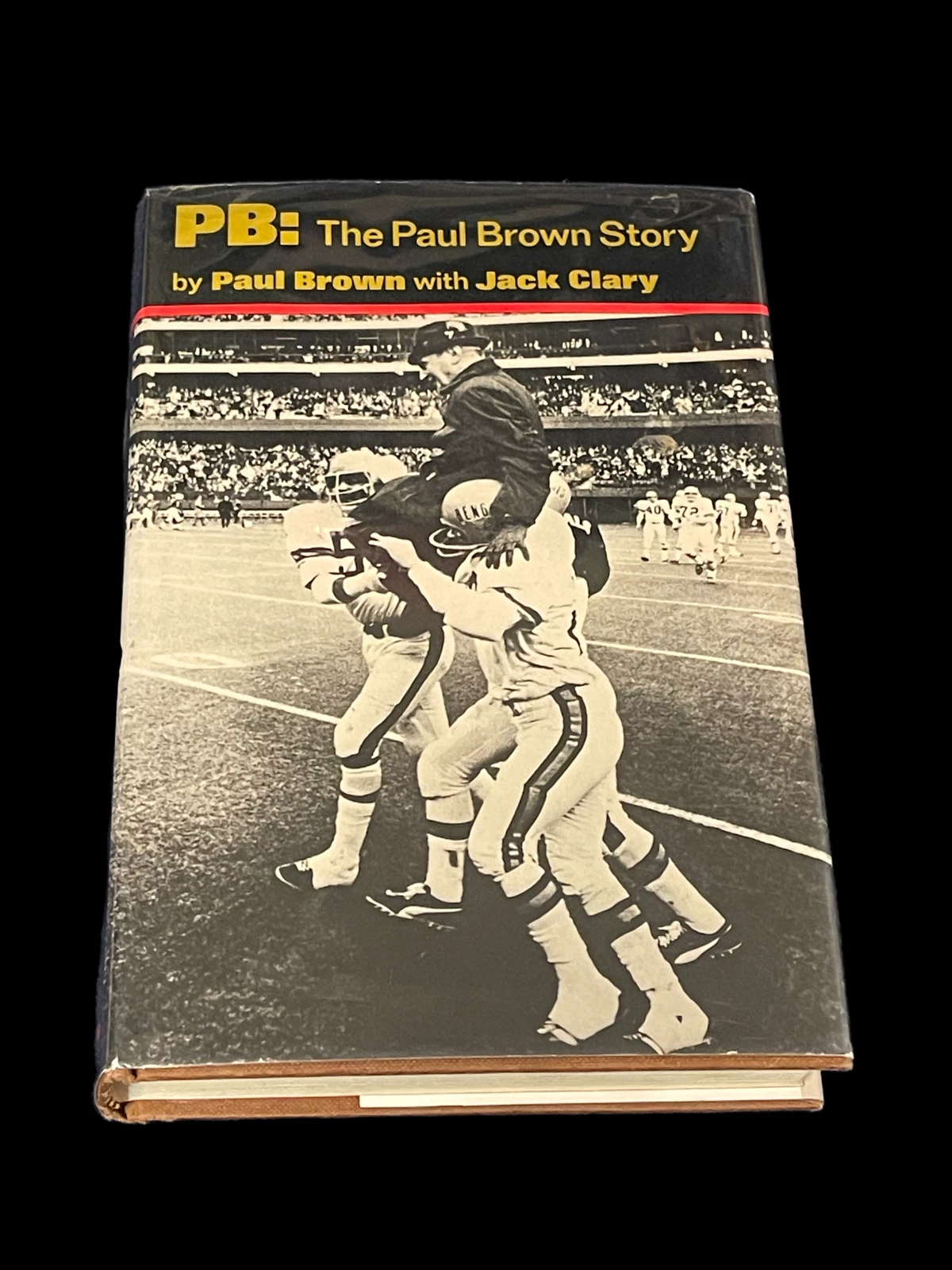 Paul Brown Cincinnati Bengals Cleveland Browns Owner Signed Autograph Book JSA
