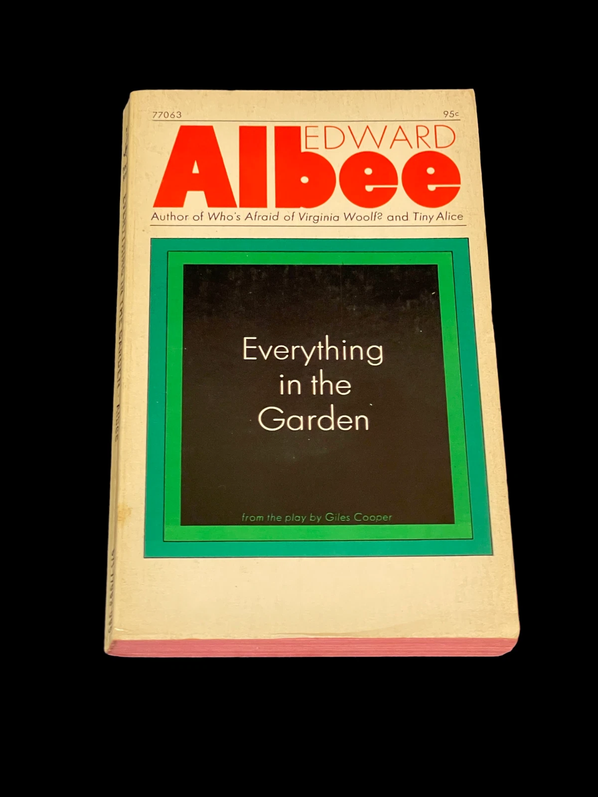 Edward Albee Everything in the Garden Rare Signed Autograph Book
