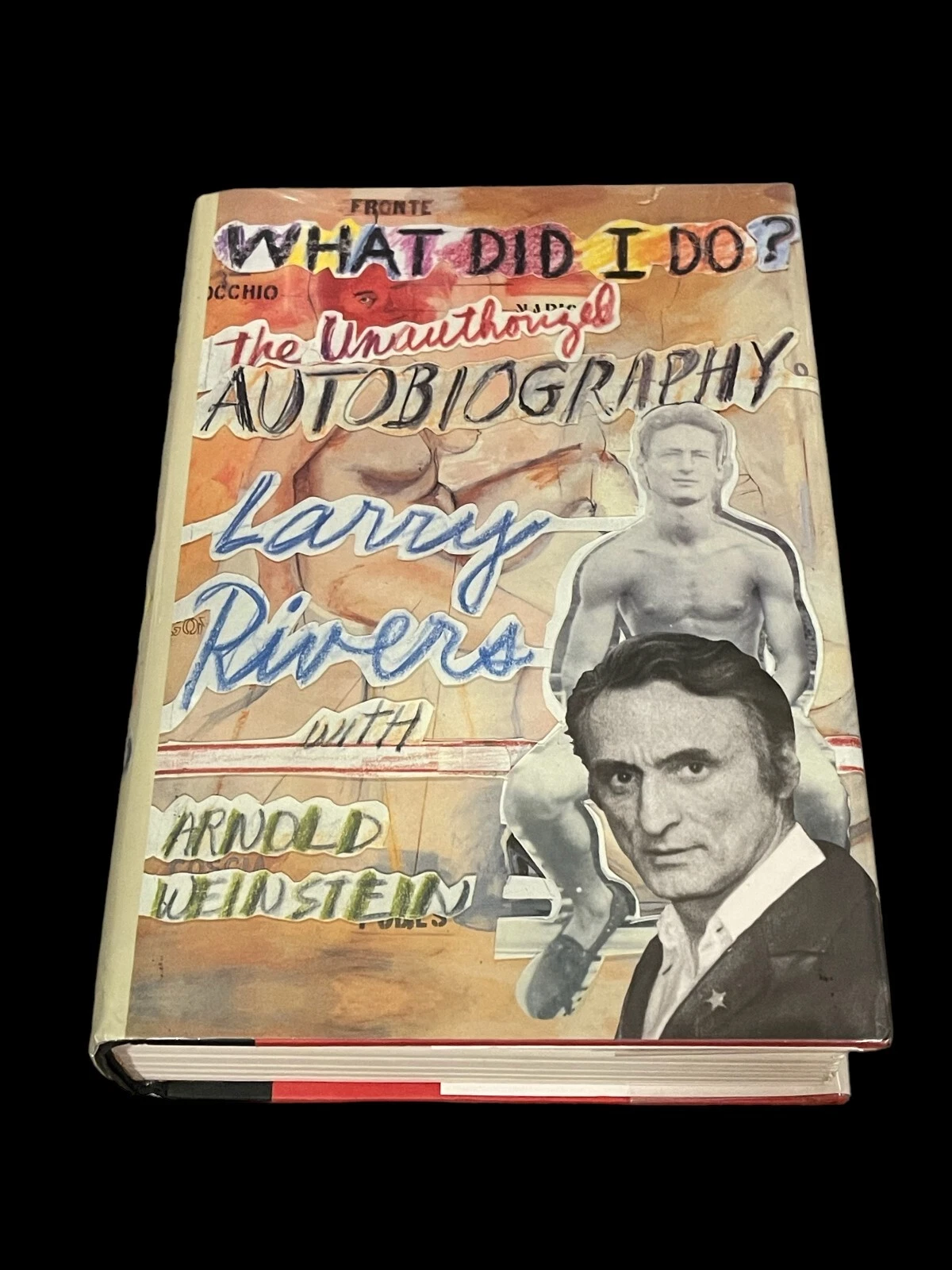 Larry Rivers Grandfather Of Pop Art Artist Painter Signed Autograph Art Book
