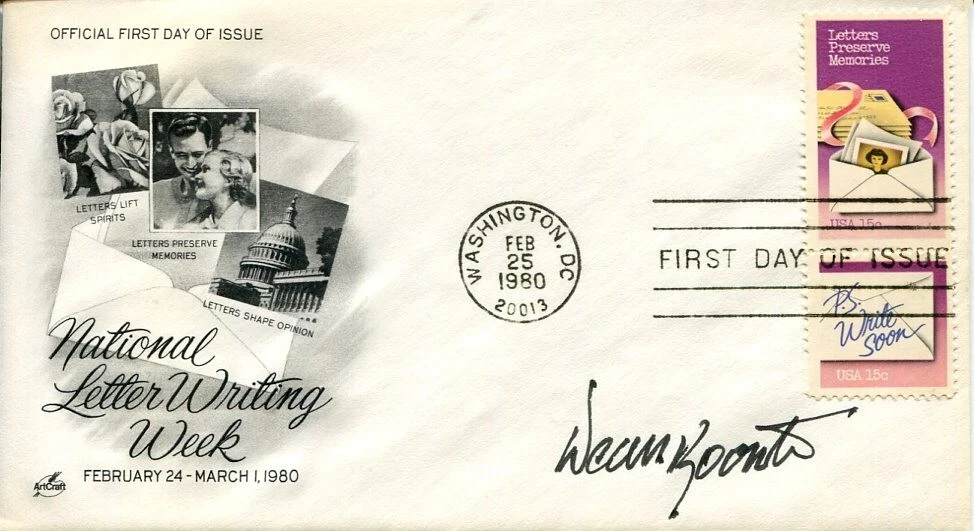 Dean Koontz Watchers Odd Thomas Frankenstein Horror Author Signed Autograph FDC
