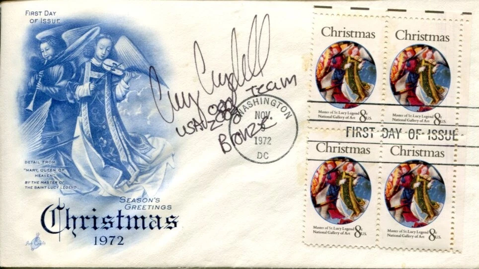 Corey Cogdell US Olympic Bronze Medal Trap Shooter Signed Autograph FDC
