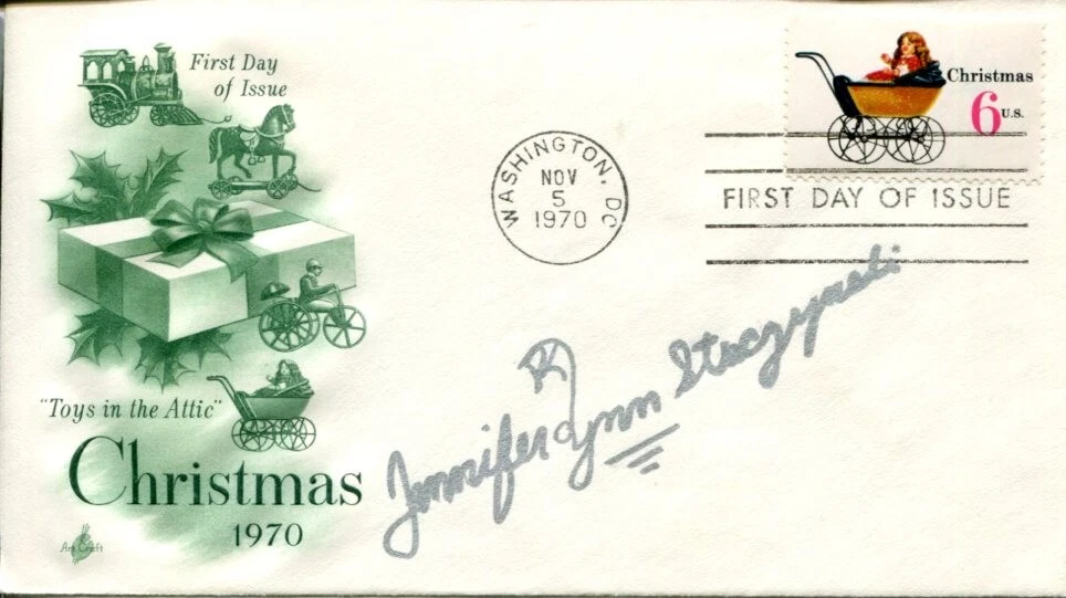 Jenn Suhr Stuczynski US Olympic Gold Pole Vault Track Field Signed Autograph FDC
