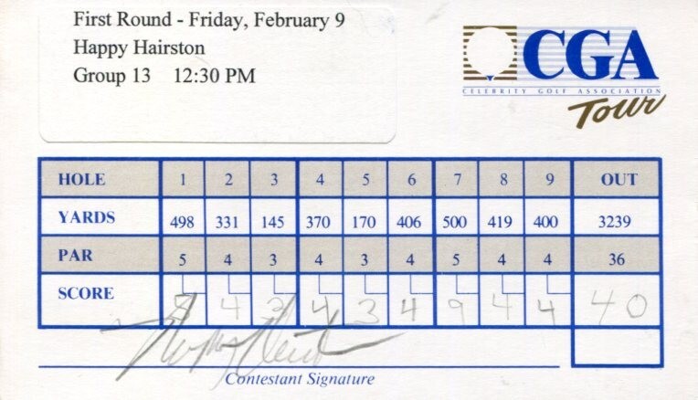 New ListingHappy Hairston 1971-1972 NBA Champs LA Los Angeles Lakers NYU Signed Autograph
