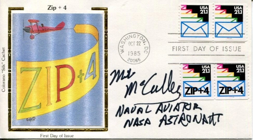 New ListingMike Michael McCulley 1st Submariner Space STS NASA Astronaut Signed Autograph

