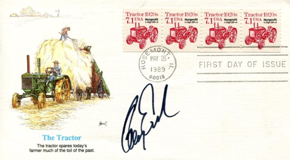 Ray Evernham NASCAR Auto Racing Crew Chief HOF Signed Autograph FDC
